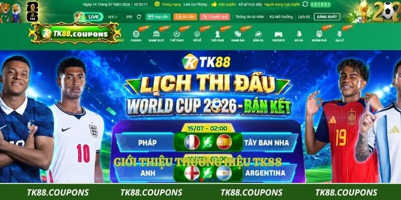 Giới thiệu thương hiệu TK88