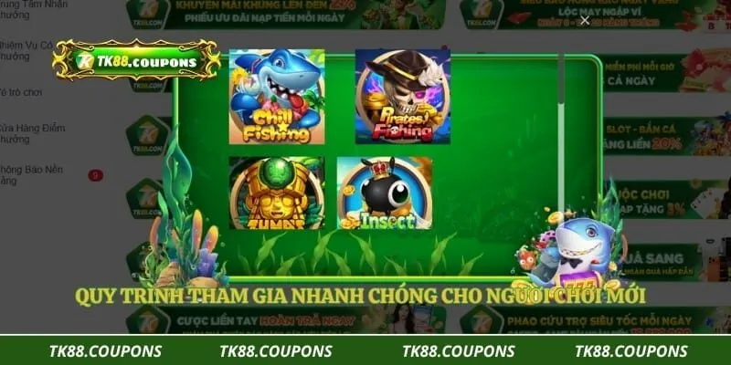 Quy trình tham gia nhanh chóng cho người chơi mới